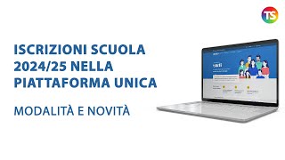 Iscrizioni scuola 202425 nella piattaforma unica modalità e novità [upl. by Eniala302]