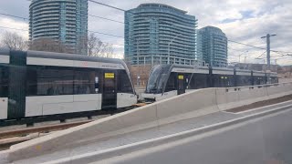 Line 5 Eglinton Crosstown LRT Vehicle Testing [upl. by Pontone]