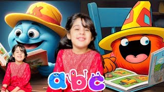 Learn English alphabets a to z  Mary had a little lamb nursery rhymes  mirha family vlogs [upl. by Banna]