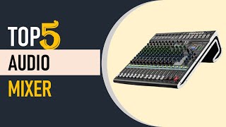 Top 5 Best Audio Mixer in 2024  Best Digital Audio Mixer 2024 [upl. by Yvor]