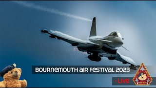 LIVE AIRSHOW BOURNEMOUTH AIR FESTIVAL 2023 • SATURDAY 020923 [upl. by Wyly]