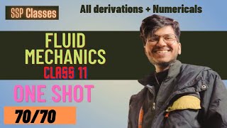 fluid mechanics revision half chapter [upl. by Kari]