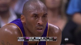 Kobe Bryant Full Highlights vs Nuggets 2009 WCF GM3  41 Pts CLUTCH [upl. by Stephie]