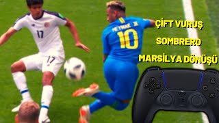 ÇİFT VURUŞ SOMBRERO MARSİLYA DÖNÜŞÜ NASIL YAPILIR  EFOOTBALL 2022 PS5 [upl. by Anastassia984]