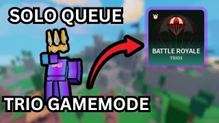 How to Beat BATTLE ROYALE with NO TEAMMATES in ROBLOX BEDWARS [upl. by Cardew23]