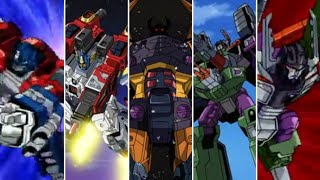 Transformers legends Of The Microns All Transformations amp Evolution [upl. by Kalvin197]