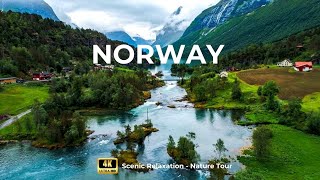 Norway 4K Scenic Relaxation Nature Tour [upl. by Balcer]