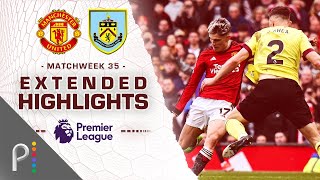 Manchester United v Burnley  PREMIER LEAGUE HIGHLIGHTS  4272024  NBC Sports [upl. by Topper718]