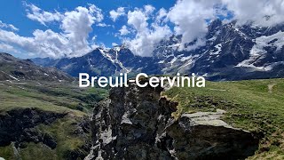 Hiking in BreuilCervinia [upl. by Birk]