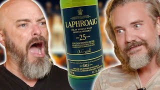 Laphroaig 25yr Single Malt Islay Scotch Whisky Review 2014 Cask Strength [upl. by Ginnifer289]