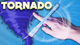 All you need to know to do Tornado  tips for a Pen Spinning trick  easy tutorial [upl. by Noicpecnoc]