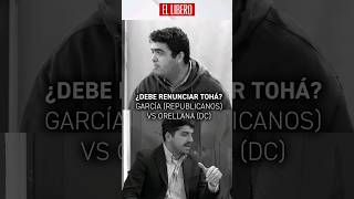 ¿Debe renunciar Tohá García Republicanos Vs Orellana DC Shorts inseguridad [upl. by Eanrahc]