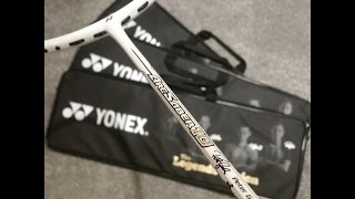 Review Yonex Legends Arcsaber 10 Peter Gade vs Arcsaber 11 [upl. by Bast]