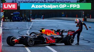 VERTICAL F1 LIVE Azerbaijan GP FP3 with Live Timing [upl. by Rurik248]