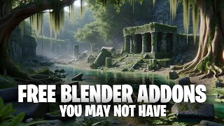 10 free blender addons you probably dont have [upl. by Center]