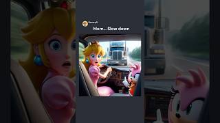 Mario and Princess Peach Lost Their Daughter 😢 PART2 mario sonic memes [upl. by Nrehtac]