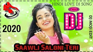 Saawli Saloni Teri Jilishi Aakhe Hip Hpo Dj Love Dj Bass Mix Dj Moji [upl. by Ardnassac]