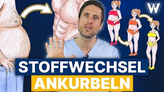 Den Stoffwechsel ankurbeln und dabei Gewicht verlieren 5 Tipps für Fettstoffwechsel amp Metabolismus [upl. by Sonja86]