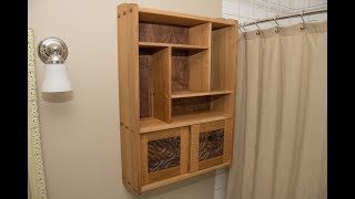 BATHROOM CABINET BUILD ALL JOINERY NO NAILS [upl. by Bergh]