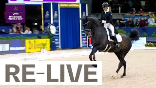 RELIVE  Grand Prix  FEI Dressage World Cup™ 202324 Amsterdam Western European League [upl. by Teyut]