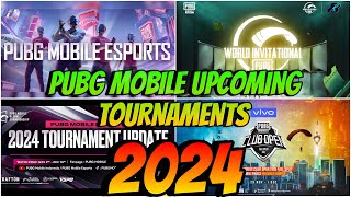 PUBG Mobile 2024 Complete Tournament Lineup Locations and Schedules [upl. by Nuawd]