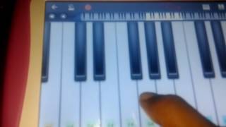 Nokki nokki ninnu  piano tutorial beginners [upl. by Pauli]