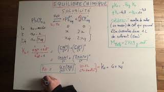 11 EquilChimique solubilite [upl. by Pampuch]