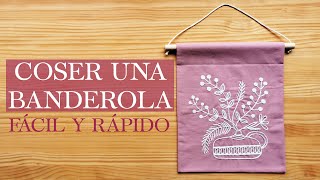 COMO COSER UNA BANDEROLA [upl. by Mears]