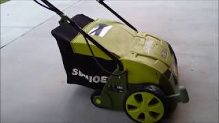 Sun Joe Electric DethatcherScarifier [upl. by Nytsua139]