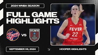 Indiana Fever vs Atlanta Dream Full Game Highlights  Sep 08  2024 WNBA Season [upl. by Edra851]