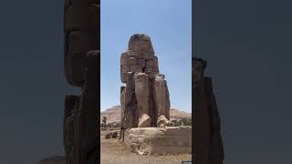 The Colossi of Memnon Egypt egypt memnon [upl. by Neelyad]