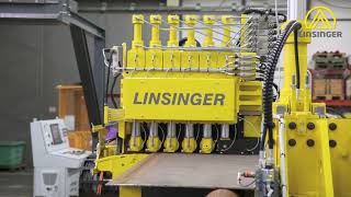 LINSINGER Plate Milling Machine PFM [upl. by Nyladnor]