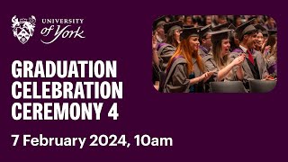 Ceremony 4 Graduation Livestream 7 February 2024 10am [upl. by Kcirddot]