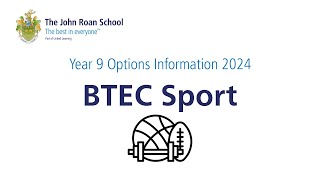 BTEC Sport Options [upl. by Asenad]