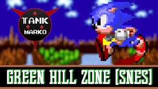 Sonic The Hedgehog  Green Hill Zone  Super Nintendo  SPC700 Arrangement [upl. by Margaux]