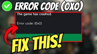 Fix Black Ops 6 Error Code 0x0 The Game Has Crashed On PC [upl. by Assetan87]