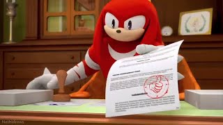 Mayor Knuckles  All Knuckles Scenes  Sonic Boom [upl. by Schlicher460]