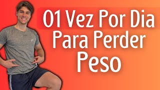 🏆 Faça isso uma vez por dia para perder peso  treino rápido em casa para queimar gordura [upl. by Iolanthe]