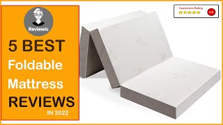 ✅ Best Foldable Mattress Amazon In 2023 ✨ Top 5 Tested amp Buying Guide [upl. by Alberik191]