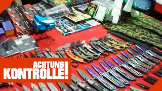 Waffen frei im Handel Asia Markt wird unter die Lupe genommen 22  Achtung Kontrolle  Kabel Eins [upl. by Wren]