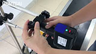 Instruction  How to Assemble BENTSAI Handheld Printers to Production Line [upl. by Hayikat]