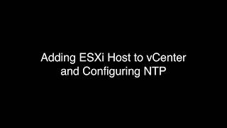 Adding Host to vCenter Server 65 [upl. by Krauss782]