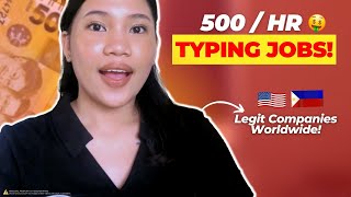 Earn 500Phphr Typing Words Online  10 Companies teachermarie earnmoneyonline [upl. by Assyl663]