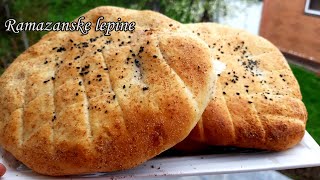 Ramazanske lepine kao iz pekare Brz i jednostavan recept [upl. by Alolomo]