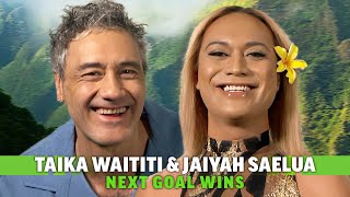 Next Goal Wins Interview Taika Waititi Reveals an Impromptu Casting Choice [upl. by Rumilly]