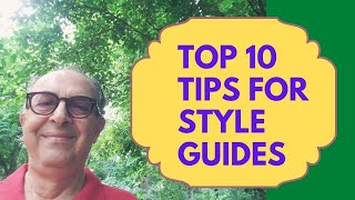 Top 10 Components of Style Guide in Technical Writing [upl. by Uund]