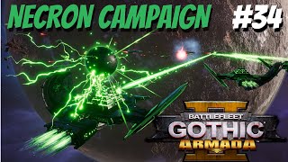 Battlefleet Gothic Armada 2  Necron Campaign 34  Max Difficulty  Conspicuous Lack of Hats [upl. by Nohsyt210]