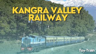 Kangra Valley Railway  World Heritage toy train  Pathankot to Joginder Nagar Himachal Pradesh [upl. by Rekcut]