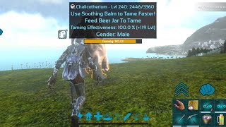 HOW TO TAME CHALICOTHERIUMARKEP55 [upl. by Dat]