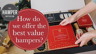 How Do We Offer The Best Value Christmas Hampers  The Hamper Emporium [upl. by Elwina]